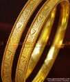 BR183-2.8 Size Homemakers Choice Pure Gold Plated Imitation Bangles BR183-2.8 Size Homemakers Choice Pure Gold Plated Imitation Bangles