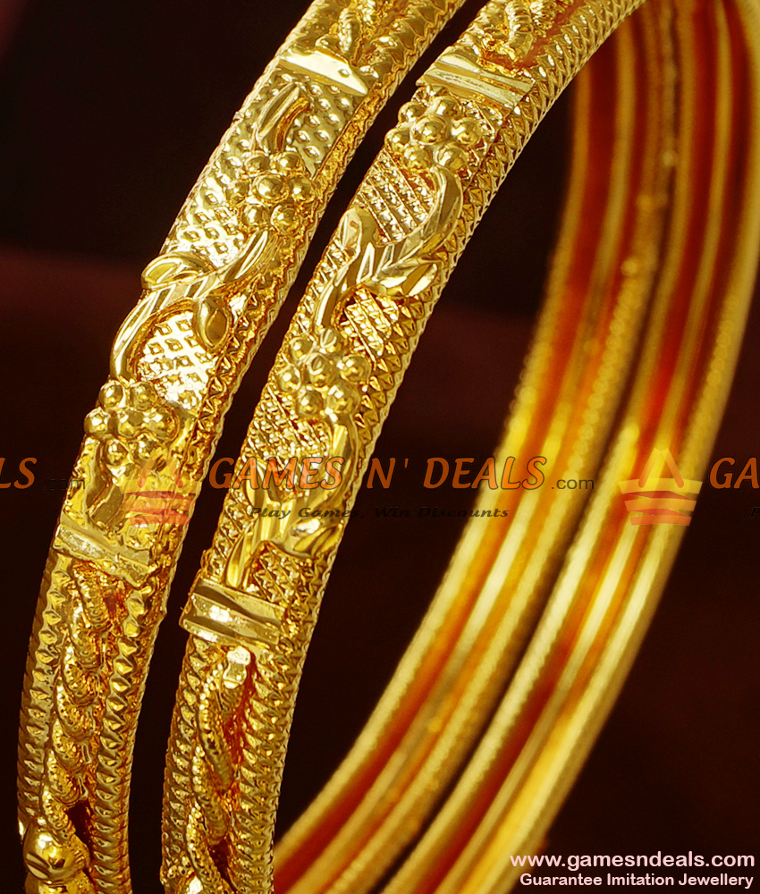 BR189-2.6 Size Set of Two Daily Wear Guarantee Imitation Bangles BR189-2.6 Size Set of Two Daily Wear Guarantee Imitation Bangles