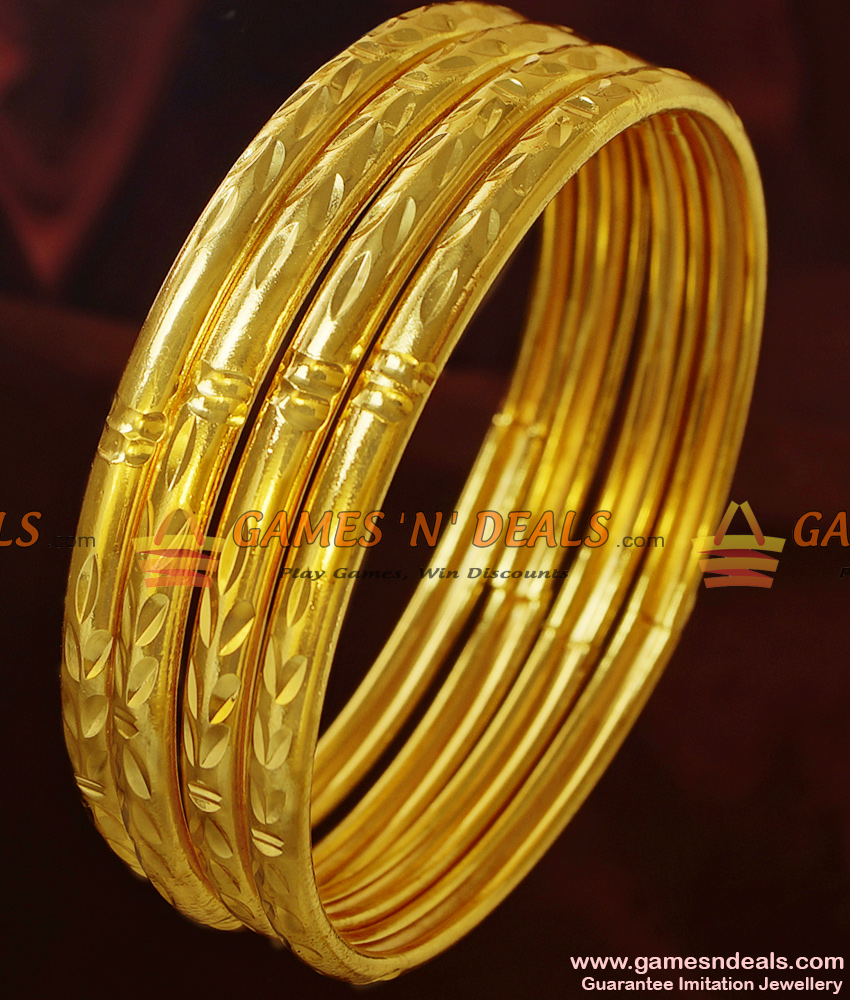 BR197-2.8 Size Set of Four Guarantee Imitation Bangles Traditional Design Online