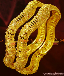 BR202-2.6 Size Curvy Design Kerala Pattern Best Selling Guarantee Bangles