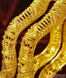 BR202-2.6 Size Curvy Design Kerala Pattern Best Selling Guarantee Bangles