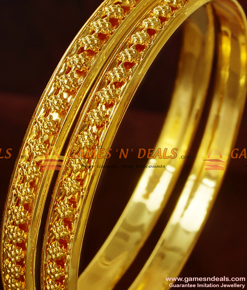 BR207-2.6 Size Light Weight Flower Design Guarantee Thin Imitation Bangles BR207-2.6 Size Light Weight Flower Design Guarantee Thin Imitation Bangles