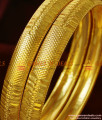 BR210-2.4 Size Matt Finish Attractive Real Gold Like Guarantee Imitation Bangles