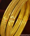 BR213-2.4 Size South Indian Real Gold Guarantee Daily Wear Imitation Bangles