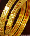 BR214-2.6 Size Pure Gold Guarantee Daily Wear Imitation Bangles Online