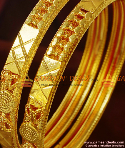 One Gram Gold Bangle South Indian Real Gold Guarantee Daily Wear Imitation Bangles,Flower Black And White Pencil Drawing Border Design