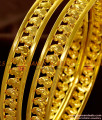 BR223-2.6 Size Mango Design Plain Traditional Two Piece Bangles