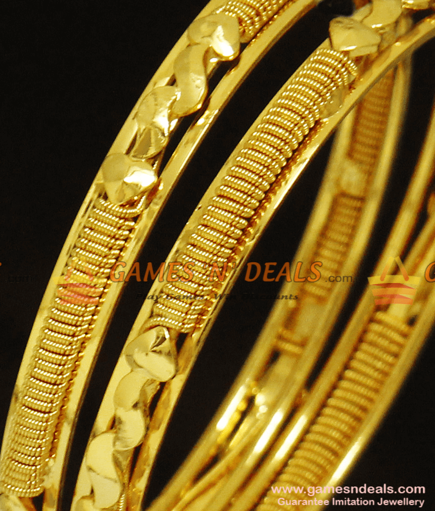 BR239-2.4 Size One Gram Gold Plain Bangles for Women Buy Online BR239-2.4 Size One Gram Gold Plain Bangles for Women Buy Online