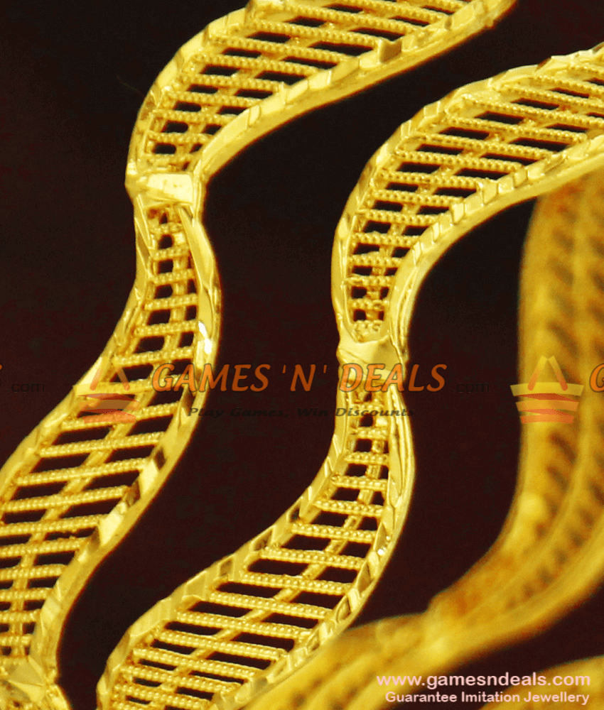 BR243-2.6 Size Curvy Design Daily Use Bangles for Women Buy Online BR243-2.6 Size Curvy Design Daily Use Bangles for Women Buy Online