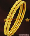 BR246-2.4 Size Simple Plain Daily Use Low Cost Gold Design Bangles