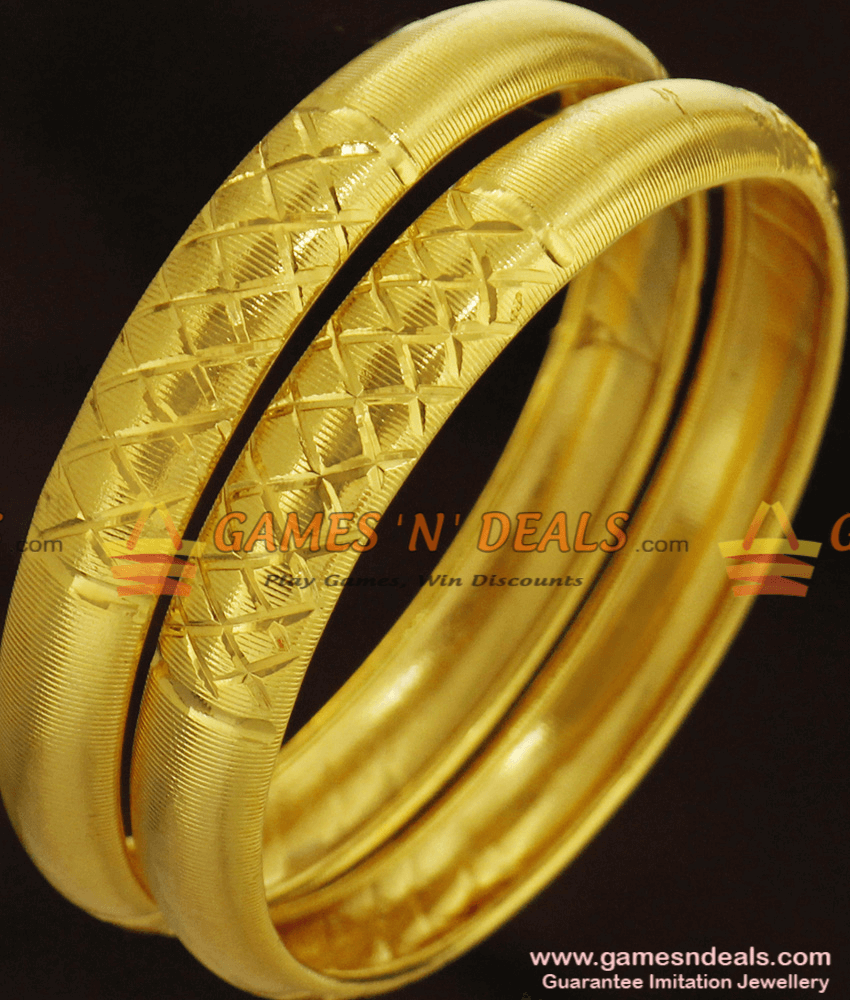 BR249-2.8 Size Light Weight Broad Bangles Set for Women Daily Use