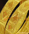 BR257-2.6 Size Set of 2 One Gram Gold Forming Bangle Set for Women