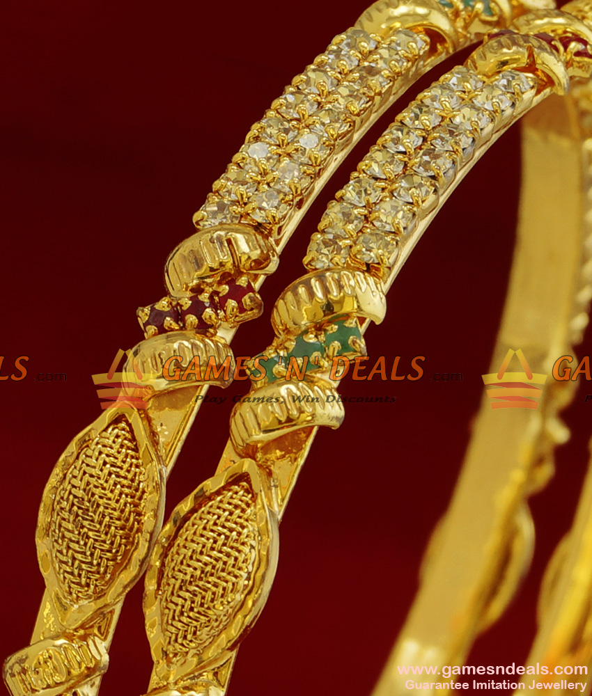 BS045-2.8 Size Guarantee Bangle Net Design Bridal Wear AD Stone Imitation Jewelry BS045-2.8 Size Guarantee Bangle Net Design Bridal Wear AD Stone Imitation Jewelry