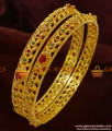 BS056-2.8 Size Antique Design CZ Stone Sparkling 2 Pieces Bridal Wear Imitation Bangle