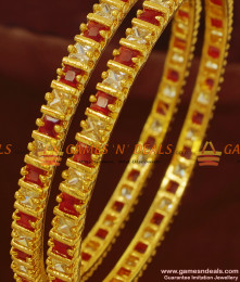 BS057-2.4 Grand Full Sparkling Cubic Zircon Stone Imitation Bangles