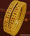 BS059-2.6 South Indian Grand Bridal Bangles Guarantee Party Wear Online