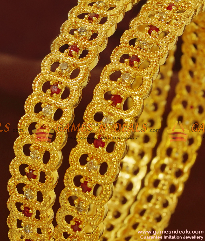BS059-2.8 South Indian Grand Bridal Bangles Guarantee Party Wear Online