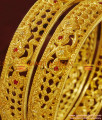 BS060-2.8 Grand Bridal Kada Bangles Just Like Real Gold Design Online