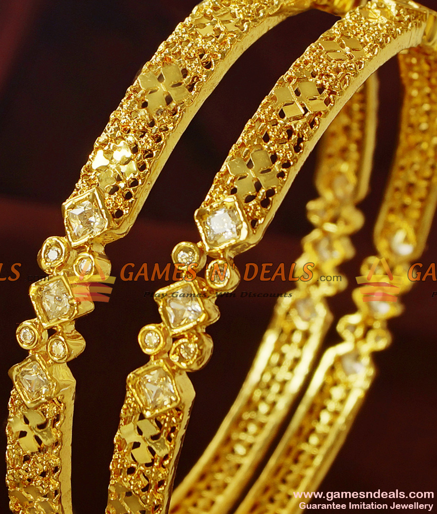 BS064-2.6 Grand Pure White Full Sparkling Cubic Zircon Stone Imitation Bangles BS064-2.6 Grand Pure White Full Sparkling Cubic Zircon Stone Imitation Bangles