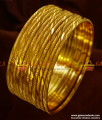 NGBR014-2.6 Size Traditional Thin 12 Pieces Non Guarantee South Indian Gold Plated Bangles
