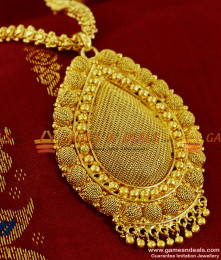 BGDR100 - Pure Net Work Big Kerala Type Net Dollar South Indian Imitation Jewellery BGDR100 - Pure Net Work Big Kerala Type Net Dollar South Indian Imitation Jewellery