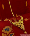 BGDR108 - Trendy Stone Dollar Gold Plated Imitation  Jewelry Wheat Chain Indian