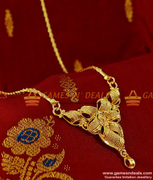 BGDR110 - Trendy Plain Dollar Gold Plated Imitation  Jewelry Wheat Chain Indian BGDR110 - Trendy Plain Dollar Gold Plated Imitation  Jewelry Wheat Chain Indian