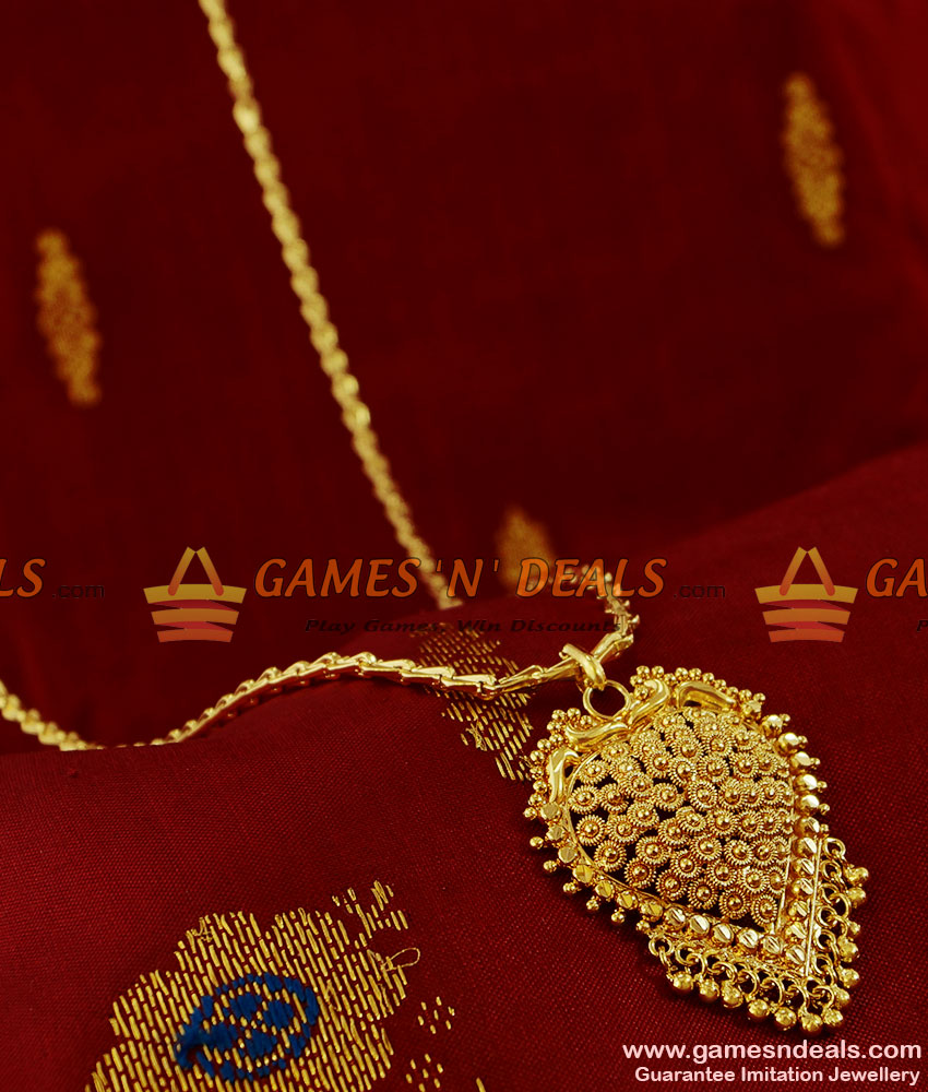 BGDR117 - Beads Dollar Party Wear Kerala Type South Indian Jewellery Buy Online