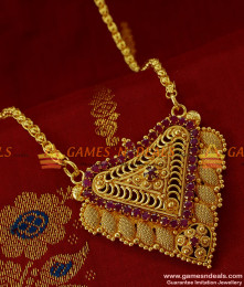 BGDR125 - Pure Gold Plated Fashion Jewelry Big Ruby Dollar Daily Wear Jewelry BGDR125 - Pure Gold Plated Fashion Jewelry Big Ruby Dollar Daily Wear Jewelry