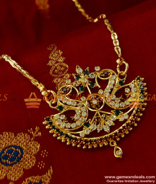 BGDR127 - White and Red AD Stone Imitation Peacock Dollar Wheat Chain Low Price BGDR127 - White and Red AD Stone Imitation Peacock Dollar Wheat Chain Low Price