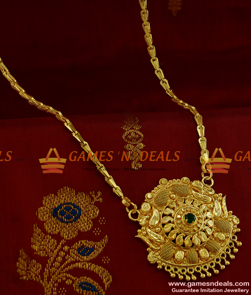 BGDR184 - Simple Kerala Flower dollar with Wheat Chain Low Price Online