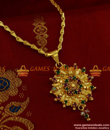 BGDR189 - AD Stone Light Weight Surya Chakra Flower Dollar Buy Online BGDR189 - AD Stone Light Weight Surya Chakra Flower Dollar Buy Online