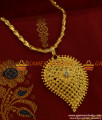 BGDR228 - Traditional Mango Dollar Jewellery with Thick Wheat Chain