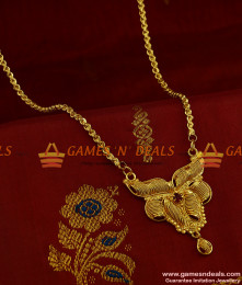 BGDR238 - Gold Plated Imitation Traditional Dollar Wheat Chain Indian Jewelry BGDR238 - Gold Plated Imitation Traditional Dollar Wheat Chain Indian Jewelry