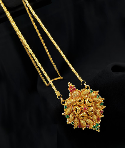 Daily Use Gold Plated Dollar Chain for 