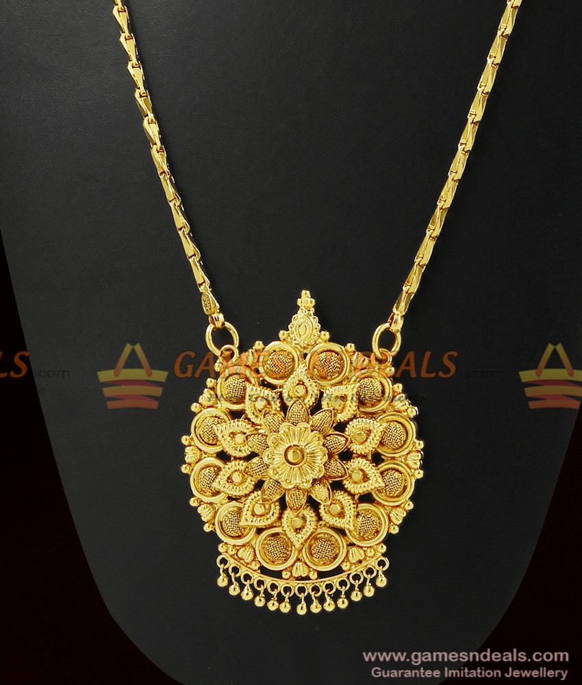 Real Gold Like Guarantee Imitation Jewelry Kerala Dollar | BGDR274