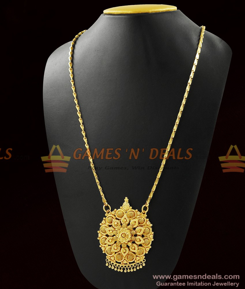 Real Gold Like Guarantee Imitation Jewelry Kerala Dollar | BGDR274