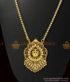 High on Fashion Traditional White Stone Lakshmi Dollar| BGDR283