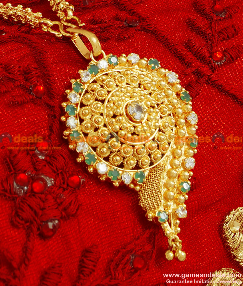 BGDR60 - Gold Plated Traditional Vishnu Conch Shell Ruby Big Dollar Design BGDR60 - Gold Plated Traditional Vishnu Conch Shell Ruby Big Dollar Design