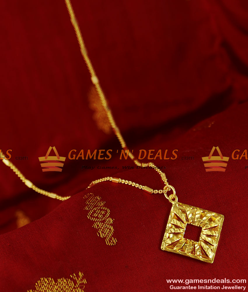 BGDR81 - Trendy Teen Diamond Design Dollar Thin Light Weight Chain Online BGDR81 - Trendy Teen Diamond Design Dollar Thin Light Weight Chain Online