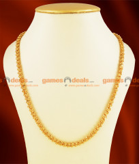 CDAS01 -OT  Over Thick South Indian Gold Plated Kerala Jasmine Daily Wear Design Chain CDAS01 -OT  Over Thick South Indian Gold Plated Kerala Jasmine Daily Wear Design Chain