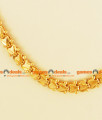 CHRT03-LG - 30 inches Gold Plated Chain Heartin with Ball Design
