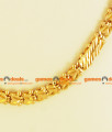 CHRT04-LG - 30 inches Gold Plated Heartin Ball and Plate Chain