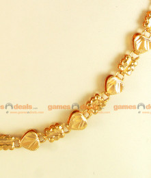 CHRT05 - Gold Plated Light Weight Heartin Chain Thick Model CHRT05 - Gold Plated Light Weight Heartin Chain Thick Model