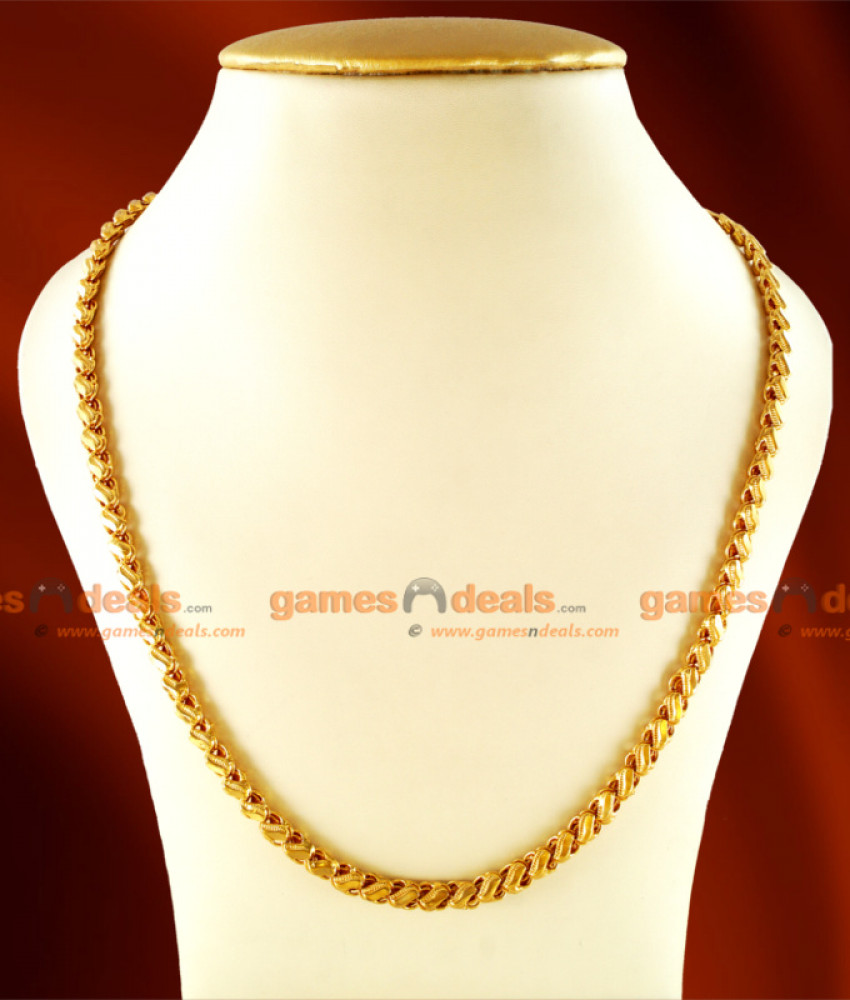 CHRT12 - Gold Plated Jewelry Sundari Design Thick Chain