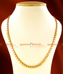 CHRT13-XLG - 36 inches Very Long Gold Plated Jewelry Butterfly Chain CHRT13-XLG - 36 inches Very Long Gold Plated Jewelry Butterfly Chain