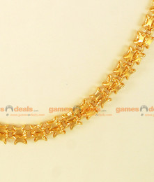 CHRT14 - Gold Plated Flying Butterfly Links Trendy Chain CHRT14 - Gold Plated Flying Butterfly Links Trendy Chain