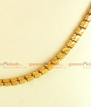 CJAY02 - Gold Plated Daily Wear Box Design Chain (24 inches)
