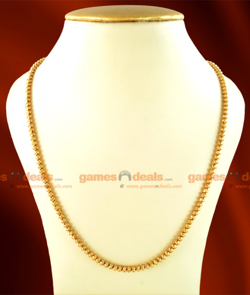 CKMN01 - Gold Plated Jewelry Kerala Kumil Mani Model