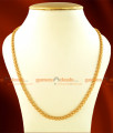 CKMN07-LG - 30 inches Gold Plated Kerala Pure Mani Chain